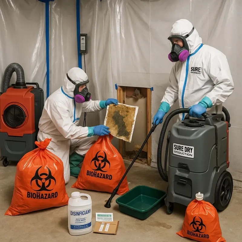 Contaminated Water Handling Protocols process in Brier, WA